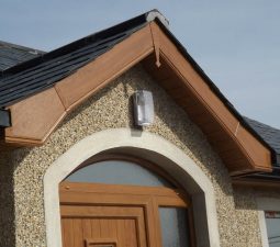 gutter fascia dry verge